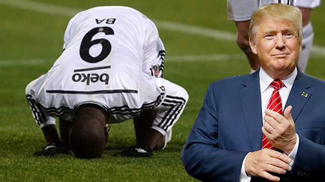 Beşiktaş'ta 1 yıl oynadıktan sonra Çin'e transfer olan Demba Ba'nın Chelsea formasıyla Liverpool'a attığı gol Trump'ın zafer yürüyüşü olarak yorumlandı.