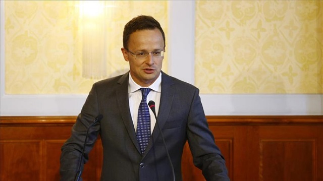 Hungarian Minister of Foreign Affairs and Trade Peter Szijjarto