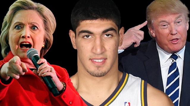 FETÖ'cü Enes Kanter, ABD seçimlerinde Clinton'ı desteklemişti. Trump'ın başkan olmasının ardından Amerika'dan Kanada'ya göç etmek isteyenler kervanına teröristbaşı Fetullah Gülen'e biat yemini eden Kanter de katıldı. 