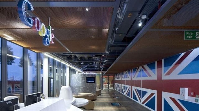Google'ın 3 bin kişiye istihdam sağlayacak Londra'daki yeni yönetim merkezi.