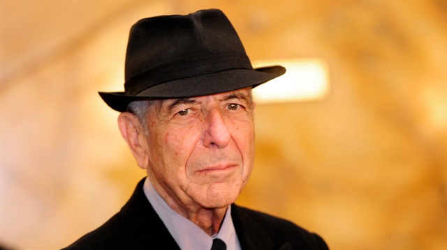 Kanadalı sanatçı Leonard Cohen