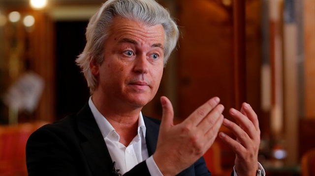 Partij van de Vrijheid başkanı, Hollandalı siyasetçi Geert Wilders