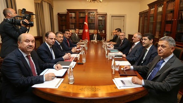 Ekonomi Koordinasyon Kurulu (EKK), Başbakan Binali Yıldırım başkanlığında Başbakanlık Resmi Konut'ta toplandı.