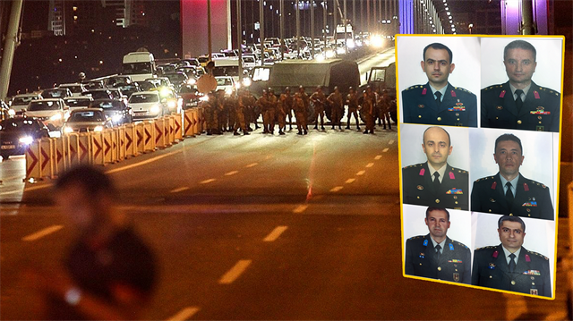 Ankara Cumhuriyet Başsavcılığı, FETÖ'nün darbe girişiminde kilit noktalarda görevli 6 firari subayın fotoğraflarını kamuoyuyla paylaştı. 