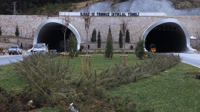 Ilgaz Dağı'na inşa edilen tünelin yıl sonuna kadar açılması planlanıyor.