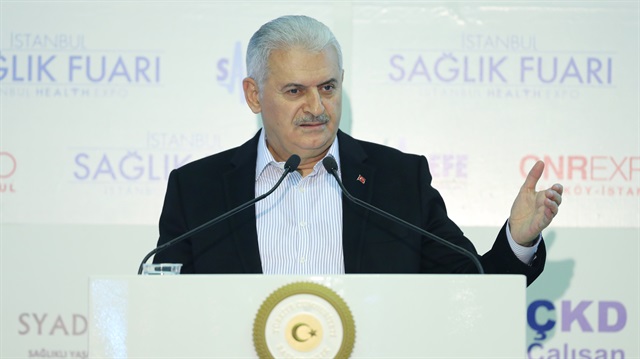 Başbakan Binali Yıldırım, Sağlık Fuarı'nın kapanış programında konuştu.