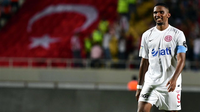 Samuel Eto'o Antalyaspor'da 41 resmi maça çıkarken 23 gol atma başarısı gösterdi. 