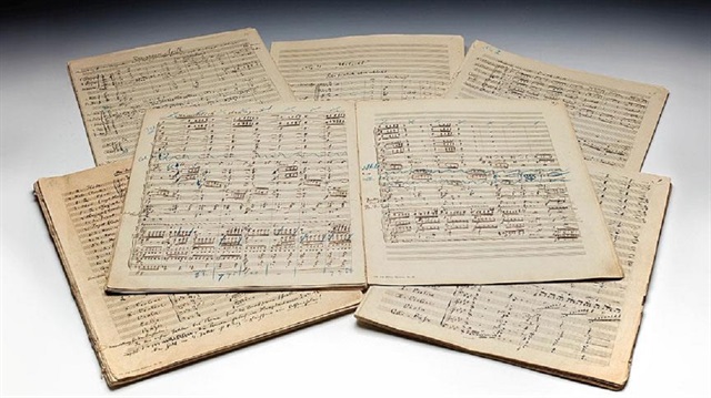 Mahler'in kendi kaleme aldığı eseri 4 milyon 546 bin 250 sterline satıldı.