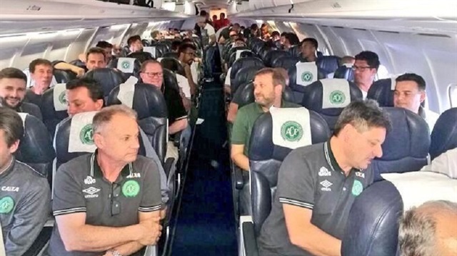 Bolivya'dan kalkıp Medellin Havalimanı'na doğru hareket eden ve Brezilya ekiplerinden Chapecoense'nin kafilesini taşıyan uçak, Kolombiya sınırları içinde düştü. (Fotoğraf arşivden alınmıştır)