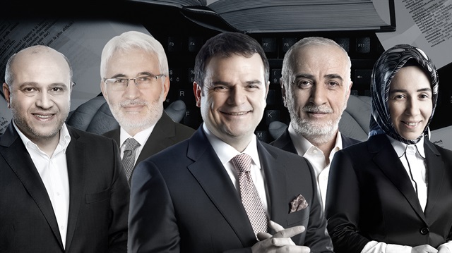 Salih Tuna, Hasan Öztürk, Kemal Öztürk, Abdullah Muradoğlu ve Hatice Karahan.