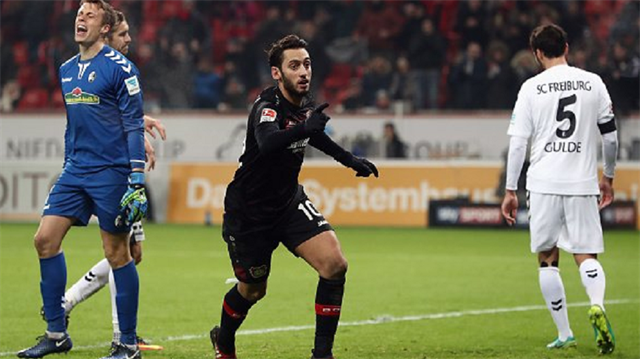 Karşılaşmada 90 dakika forma giyen Hakan Çalhanoğlu, bu sezon ligdeki 4. golüne imza attı