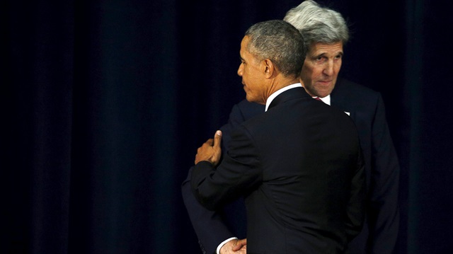 ABD Başkanı Barack Obama ve Dışişleri Bakanı John Kerry