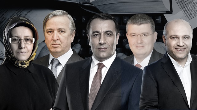 Fatma Barbarosoğlu, Aydın Ünal, Erdal Tanas Karagöl, Mehmet Acet ve Salih Tuna.