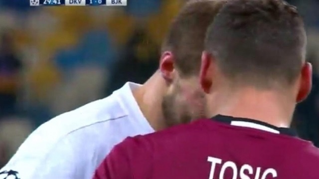 Tosic'in penaltı atışı öncesi Yarmolenko'nun kulağına ne söylediği merak konusu oldu.