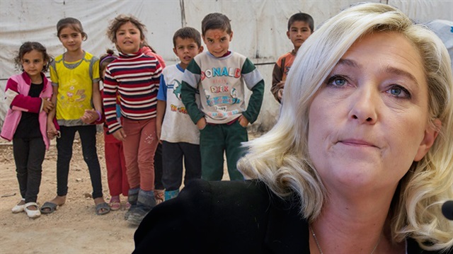 Fransa'da cumhurbaşkanı adayı Marine Le Pen, mülteci çocuklarla ilgili çirkin bir öneride bulundu. 