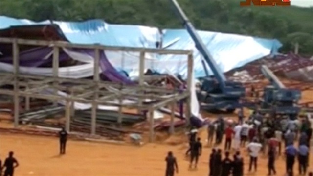 Nijerya'da bir kilisenin çatısının çökmesi sonucu 160 kişi hayatını kaybetti. 