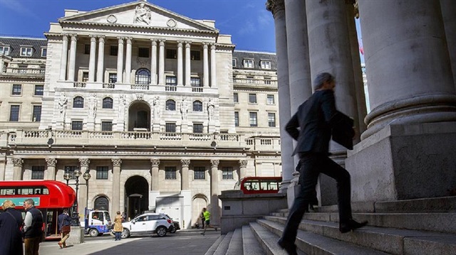 İngiltere Merkez Bankası faiz oranlarını açıkladı.