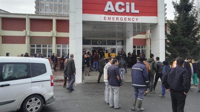 Kayseri'de gerçekleştirilen terör saldırısında yaralananlar hastaneye sevk edildi. 