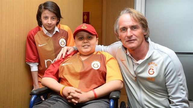 Galatasaray taraftarı Alper'in hayali gerçek oldu.