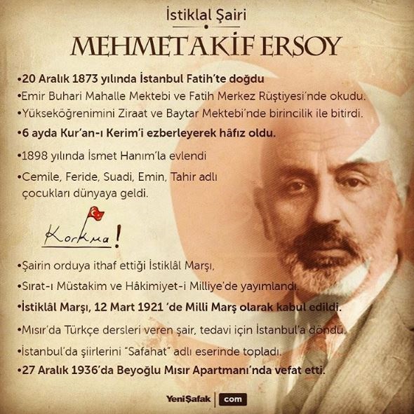 Mehmet Akif Ten Otelere Cagri Korkma