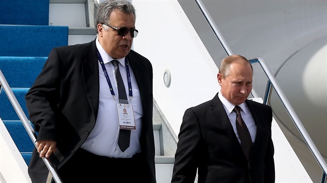 Rusya Devlet Başkanı Vladimir Putin ve Rusya'nın Ankara Büyükelçisi Andrey Karlov