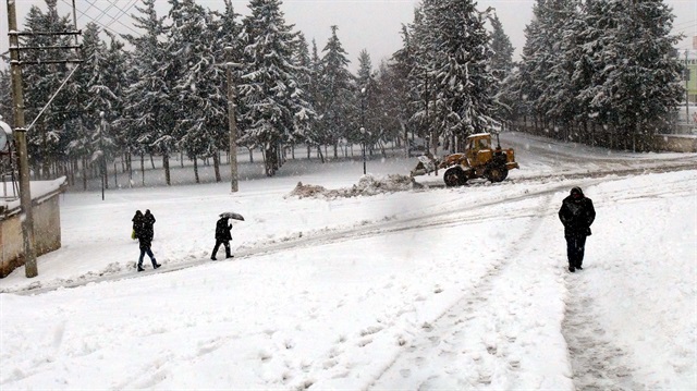 5 gunluk kilis hava durumu kar yasami olumsuz etkiledi yeni safak
