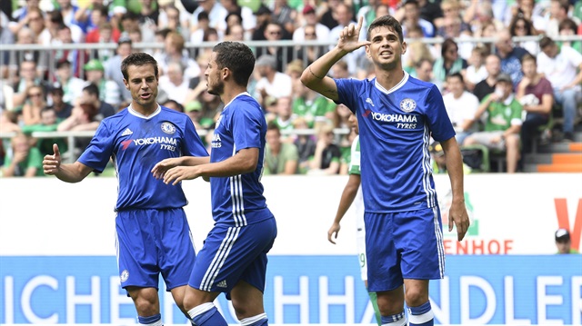 Oscar 4.5 yıldır Mavilerin formasını giyiyordu.