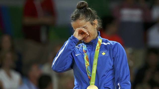 Kosovalı sporcu Rio 2016'da ülkesine altın madalya kazandırmıştı.