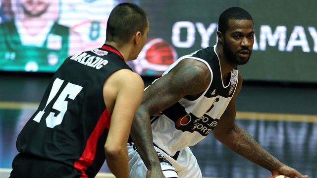 Beşiktaş Clark'ın etkili oyunu ile Gaziantep Basketbol'u yendi.