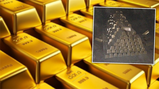 Kaçak define kazısı yapılan bir alanda 20 ton altın bulunduğu iddia edilmişti. 