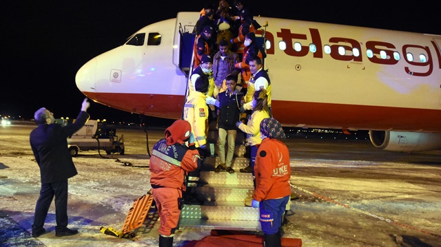 Yemen-Türkiye mutabakatı çerçevesinde 160 hasta Kütahya'ya getirildi. 