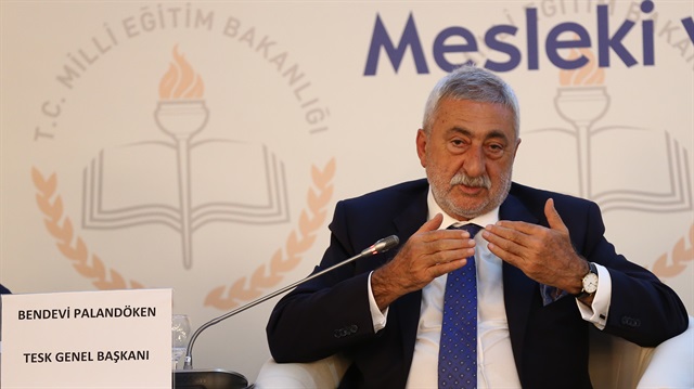 Türkiye Esnaf ve Sanatkarları Konfederasyonu (TESK) Genel Başkanı Bendevi Palandöken