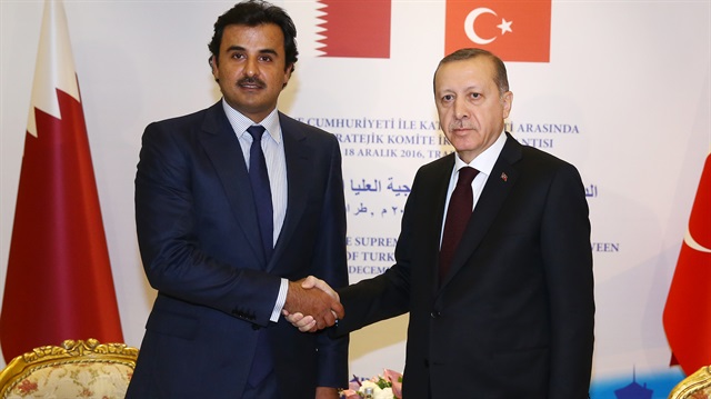 Katar Emiri Temim bin Hamad El-Sani, Cumhurbaşkanı Recep Tayyip Erdoğan ile 18 Aralık'ta Trabzon'da bir araya gelmişti. 