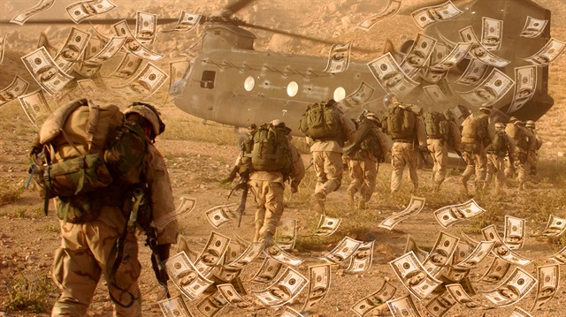 ABD, Savunma Bütçesine 619 milyar dolar harcıyor. 