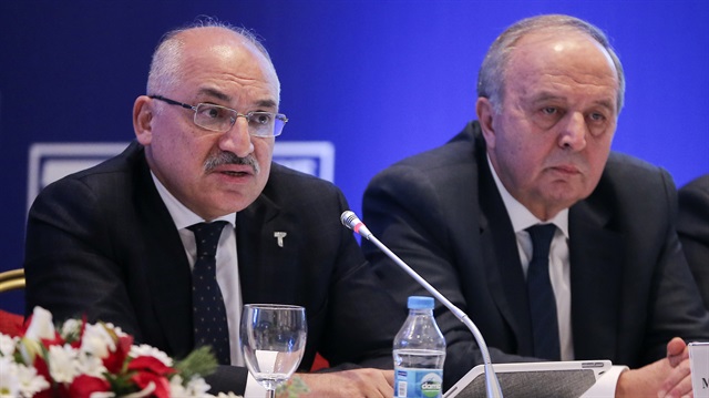 Türkiye İhracatçılar Meclisi (TİM) Başkanı Mehmet Büyükekşi, '2016 Yılı İhracat Değerlendirme Toplantısı'na katıldı.