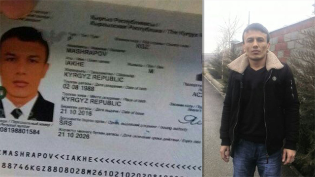 Mashrapov'un pasaportu, sosyal medya üzerinden kısa sürede yayılmıştı.