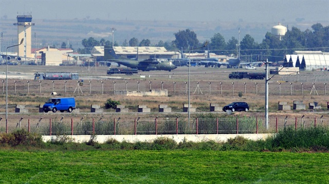 ARŞİV: Adana'nın İncirlik beldesinde bulunan ve şehir merkezinin 8 km doğusunda yer alan İncirlik Hava Üssü'nde ABD'nin askeri hava hareketliliği gözleniyor.