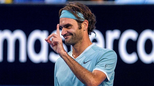 35 yaşındaki Federer, rahat kazandı.