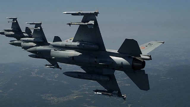 Terör örgütü PKK hedeflerine hava operasyonu düzenlendi. 