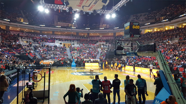 All Star organizasyonu Ülker Sports Arena'da saat 14.00'te başladı.