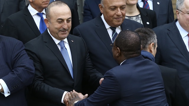 ARŞİV: Dışişleri Bakanı Çavuşoğlu, geçtiğimiz günlerde de Fransa'nın başkenti Paris'te düzenlenen Ortadoğu Barış Konferansı'na katılmıştı.