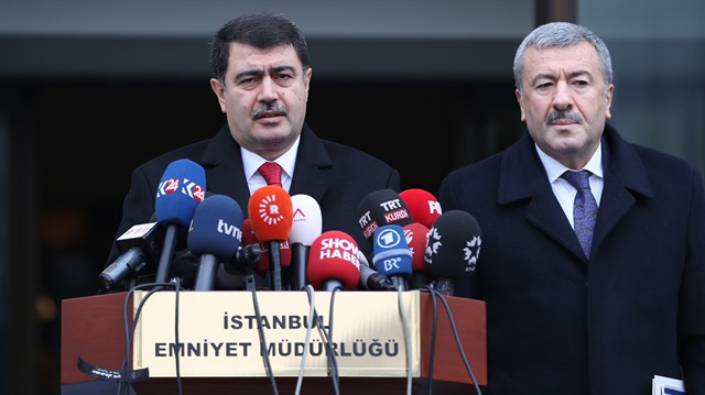 İstanbul Valisi Vasip Şahin ve İstanbul Emniyet Müdürü Mustafa Çalışkan