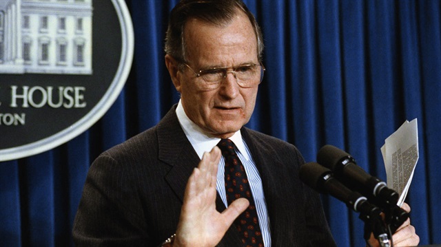 George Herbert Walker Bush, 1989-1993 yılları arasında ABD Başkanlığı yapmıştı.