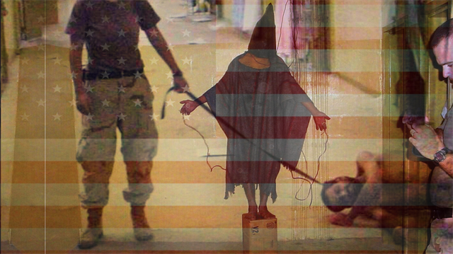 2003'te Irak'ı işgal eden Amerika, Ebu Gureyb hapishanesinde Iraklılara akla hayale gelmeyecek işkenceler yapmış ve bazılarının fotoğraflarını dünyaya servis etmişti. 