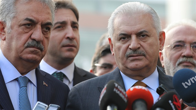 Başbakan Binali Yıldırım AK Parti Genel Merkezi önünde gazetecilerin sorularını yanıtlamıştı. 