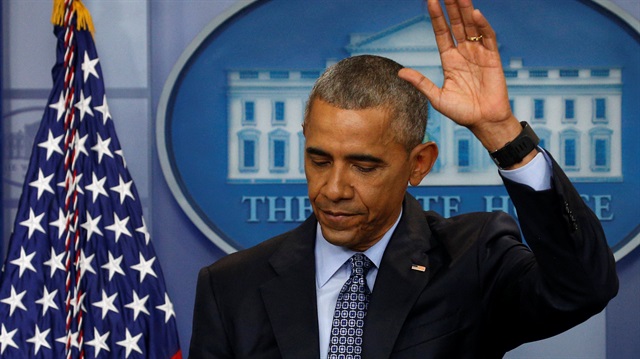 ABD'nin 44'üncü Başkanı Barack Obama, Beyaz Saray'da son kez kameralar önüne geçerek basın toplantısı düzenledi. 