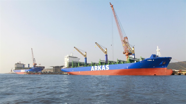 ARKAS, 8 yeni nesil eko-dizayn gemiden ilki olan Funda A'yı teslim aldı.