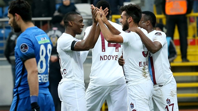 Trabzonspor, Süper Lig'in ikinci yarısında ikinci galibiyetini elde etti. 