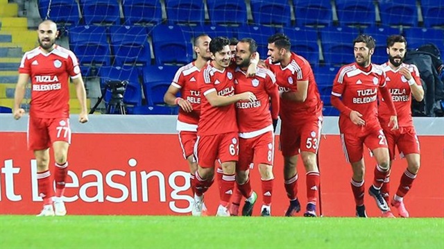 Tuzlaspor'un golü 63. dakikada Melik Derin'den geldi.