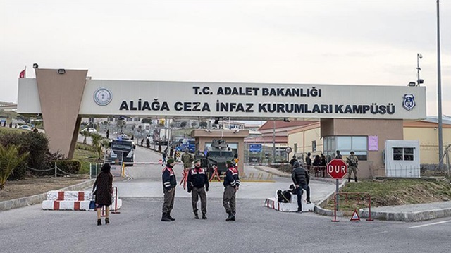 İzmir'deki darbe davalarının görüldüğü Aliağa Ceza ve İnfaz Kurumları Kampüsüne ait bir görüntü.